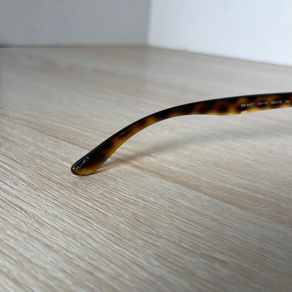 Ray-Ban RB3457 001/13 Sunglasses Frames Only Gold Tortoise Shell 59-13 - Picture 4 of 11